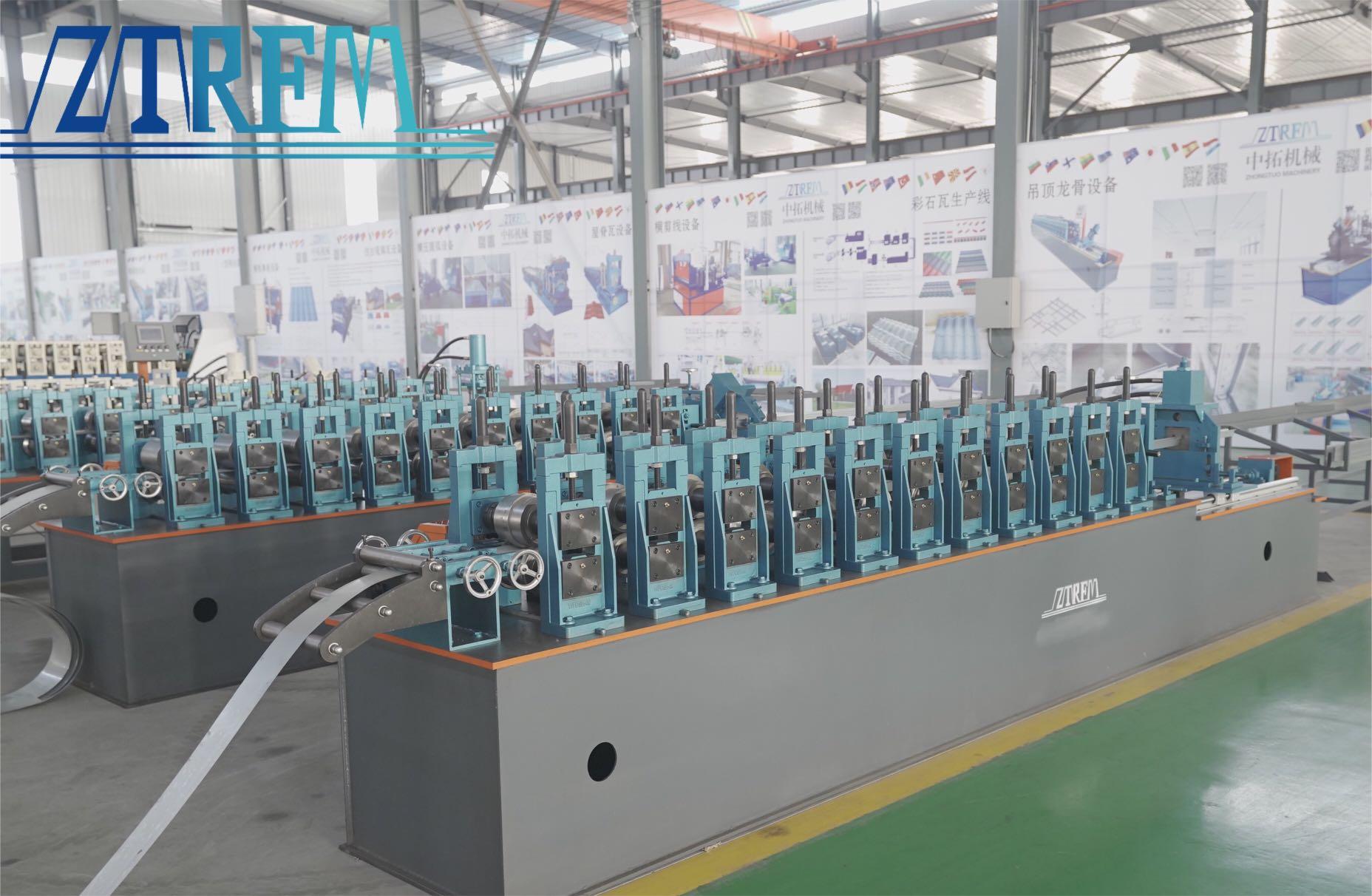 Customized 40m/min furring channel roll forming machine products