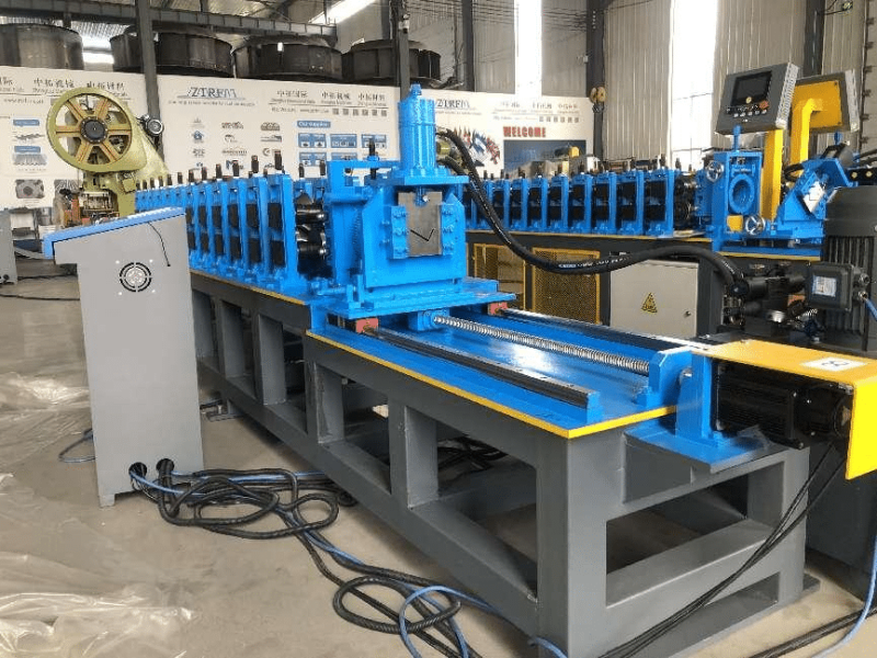 slotted-deflection-track-rolling-forming-machine